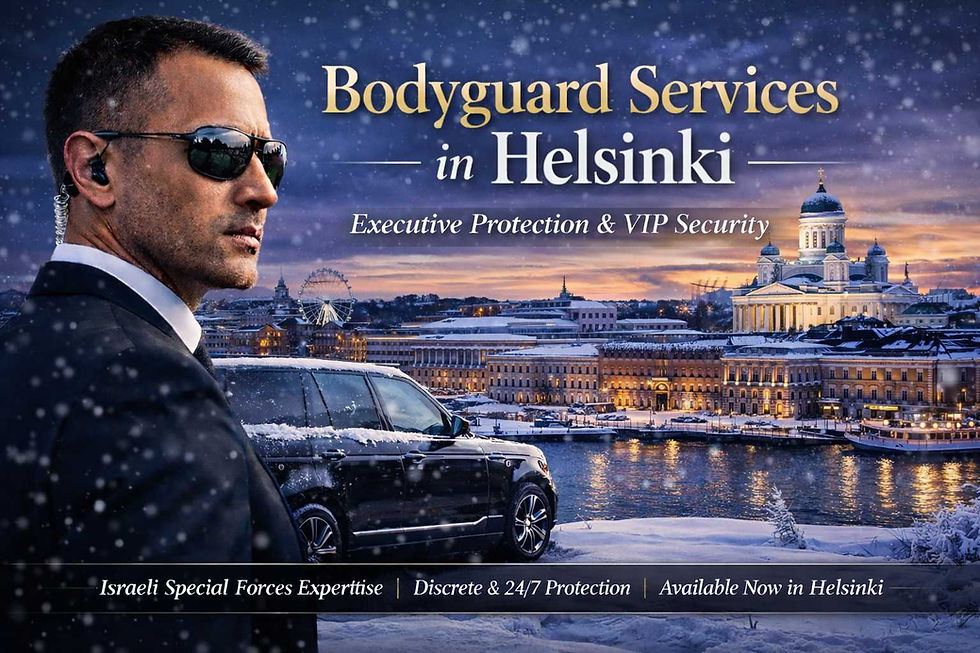 Bodyguard Services in Helsinki — Top-Tier Protection Finland