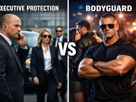 Executive Protection vs Bodyguard: What’s the Difference?