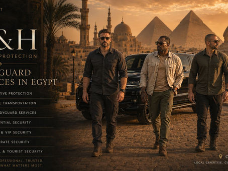Bodyguard Services in Cairo — Executive Protection in Egypt’s Regional Crisis Hub