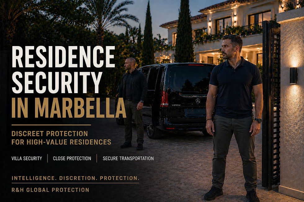 Residence Security in Marbella | Private Security for Luxury Villas