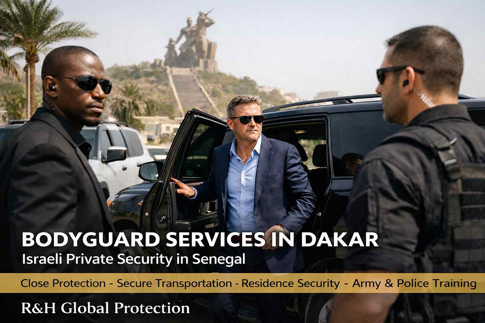 Bodyguard Services in Dakar (Senegal) - Professional Protection for West Africa's Gateway City