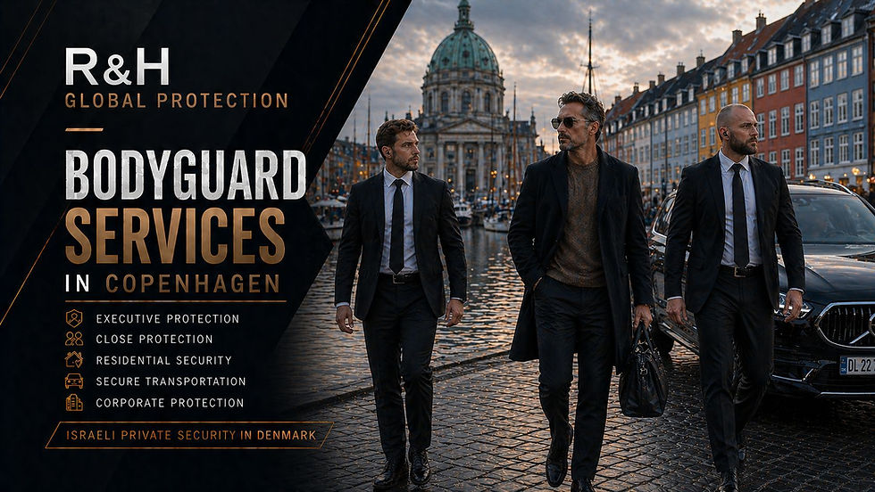 Denmark Private Security — VIP Bodyguard Services in Copenhagen