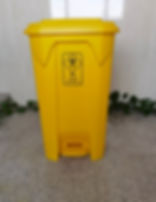 China Top Quality 100 Liters Plastic Medical Waste Bins With Pedal Manufactured by Enlightening Plast