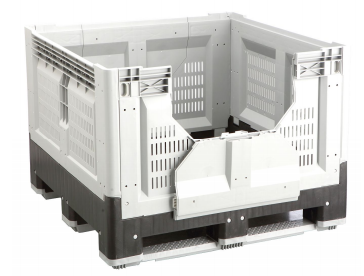 China Top Quality Collapsible Plastic Pallet Boxes and Bulk Containers Manufactured by Enlightening Plast