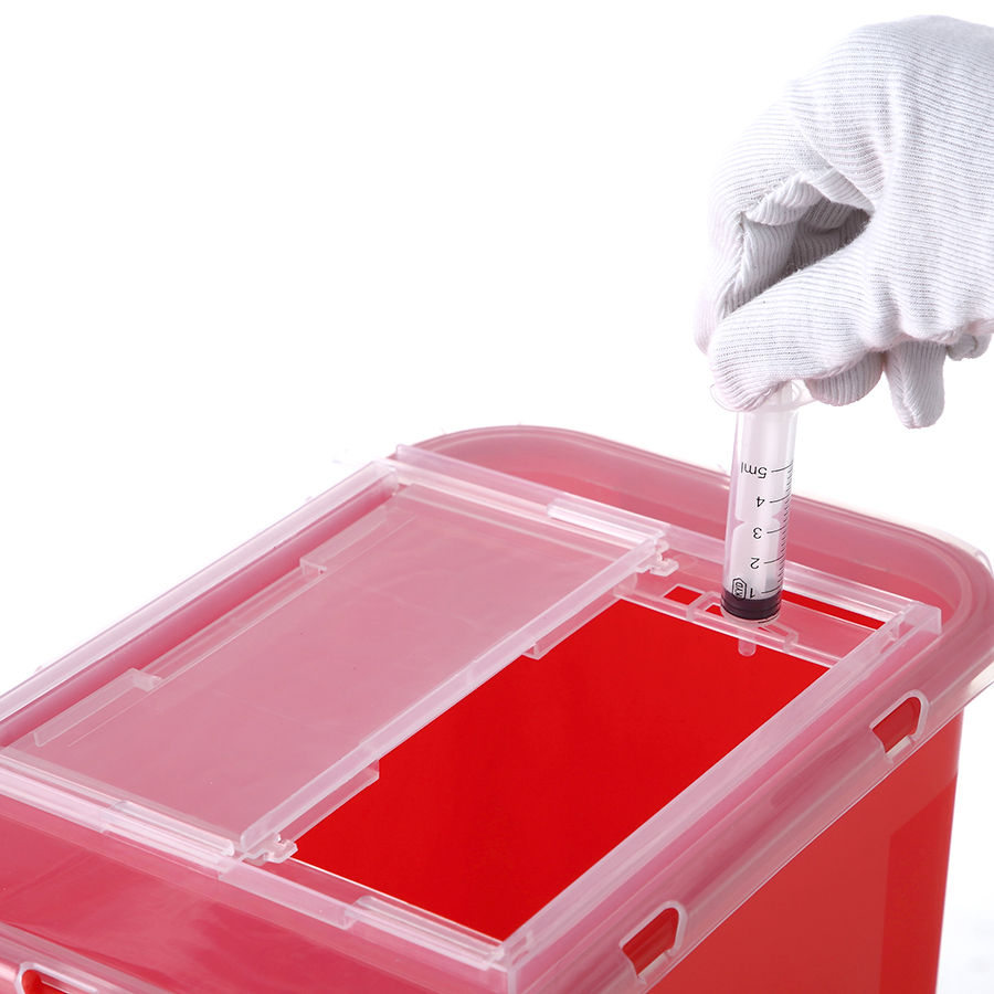 Thumbnail: China Sharps Containers Boxes for Safe Medical Needles Disposal manufactured by enlightening plast