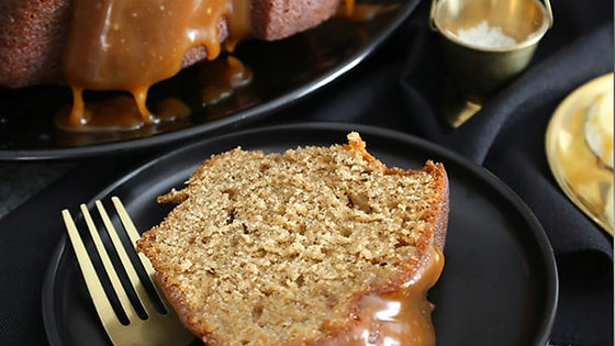 Banana Bundt Cake w/ Glaze