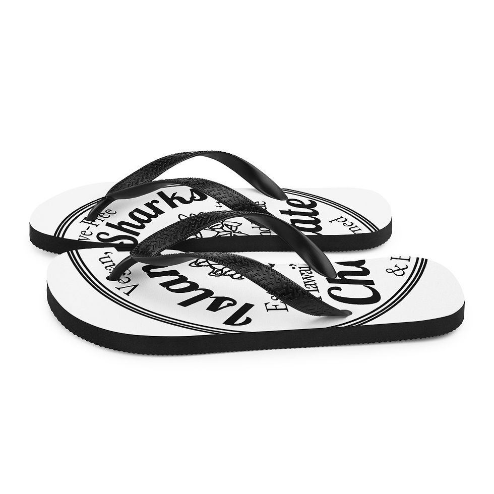 Thumbnail: Island Sharks Slippahs Right View