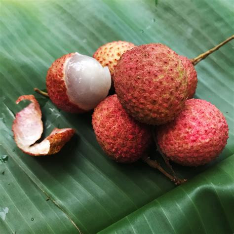 Kaimana Lychee opened and unopened
