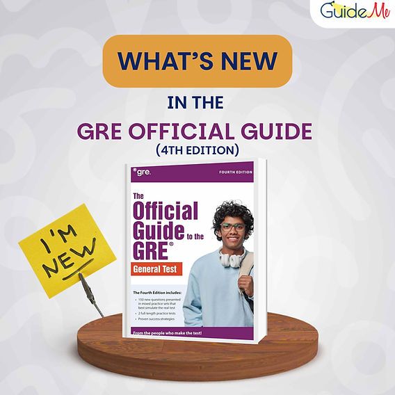 What's New in the GRE Official Guide – By GuideMe Experts