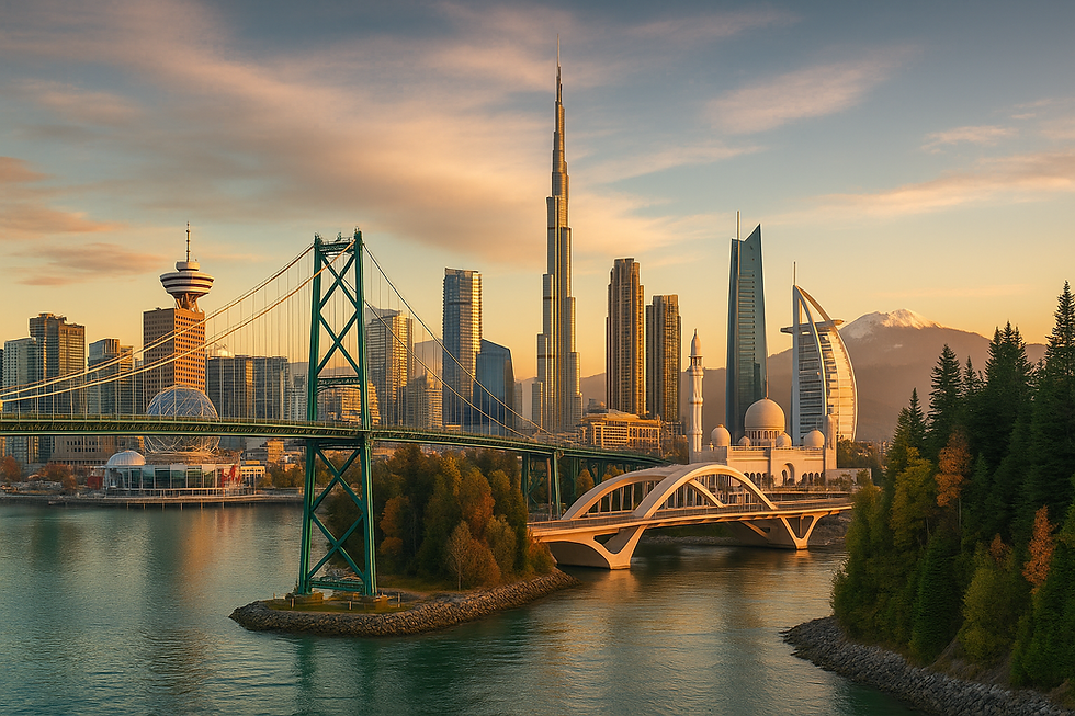 Where cultures, skylines, and horizons meet.