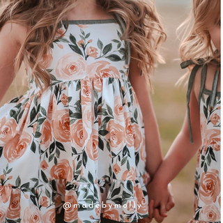 The cutest girls floral dress and tops.