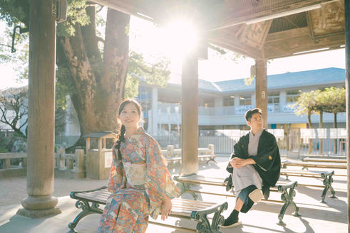 在福岡太宰府天満宮 ，prewedding