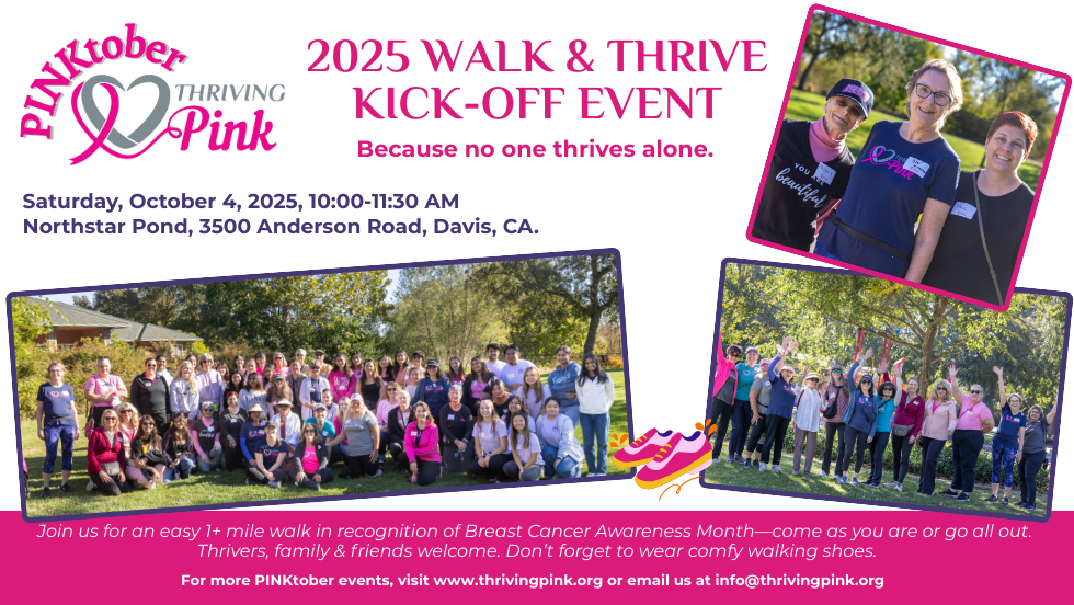 Thriving Pink Walk for PINKtober
