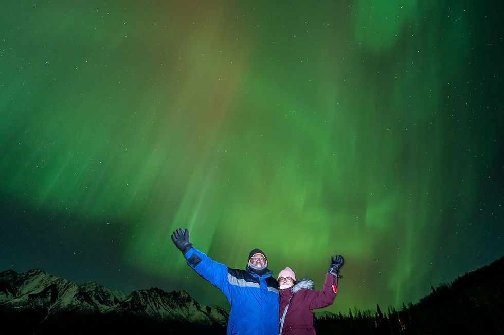 Northern Lights in Anchorage!