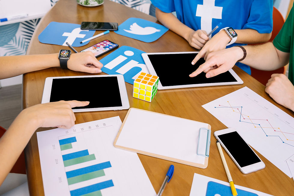 finance on social media