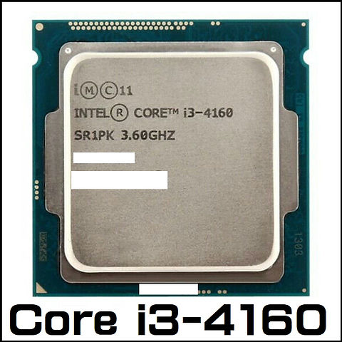 未開封品 intel core i3-4170 LGA1150 中古でも型落ちでもCPU交換は