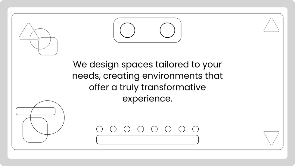 Interior Studio Template, wix studio template, Services page
