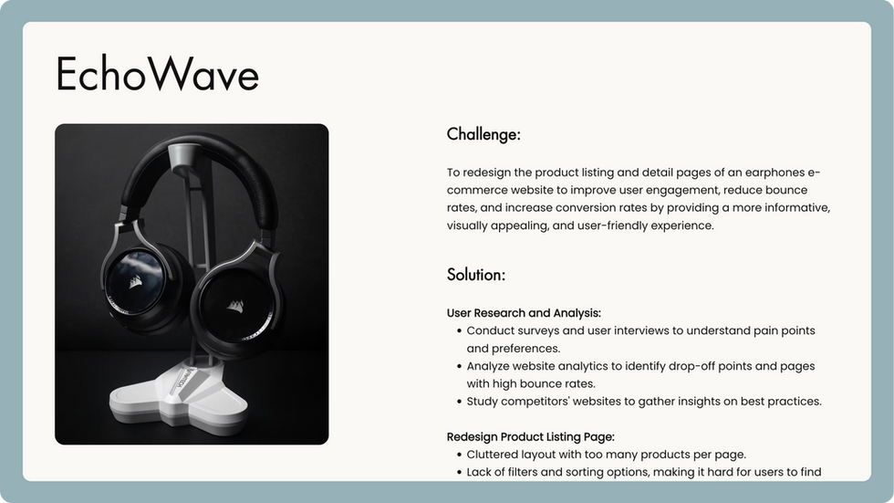 Creative Agency Template, wix studio template, Case study page