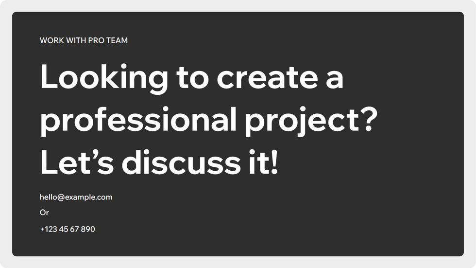Marketing Agency Template, wix studio template, Home page