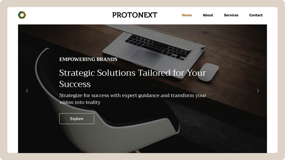 Marketing Agency Template, wix studio template, Home page