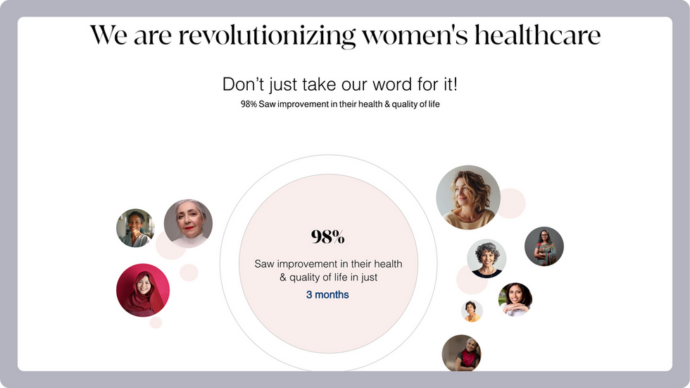 Healthcare Company Template, wix studio template, Testimonial page