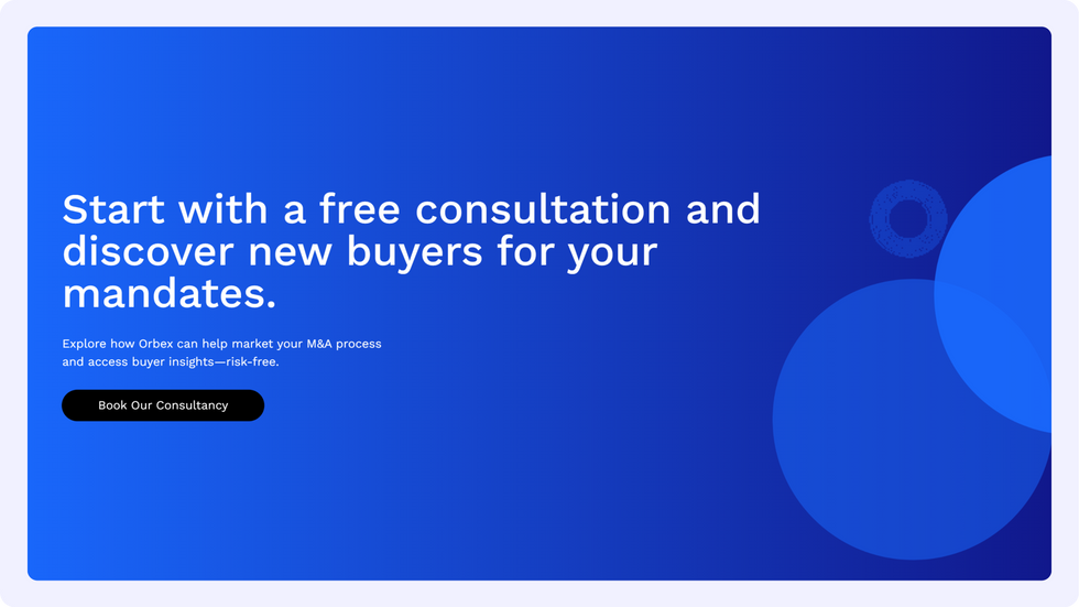 Advisory Firm Template, wix studio template, Book Our Consultancy page