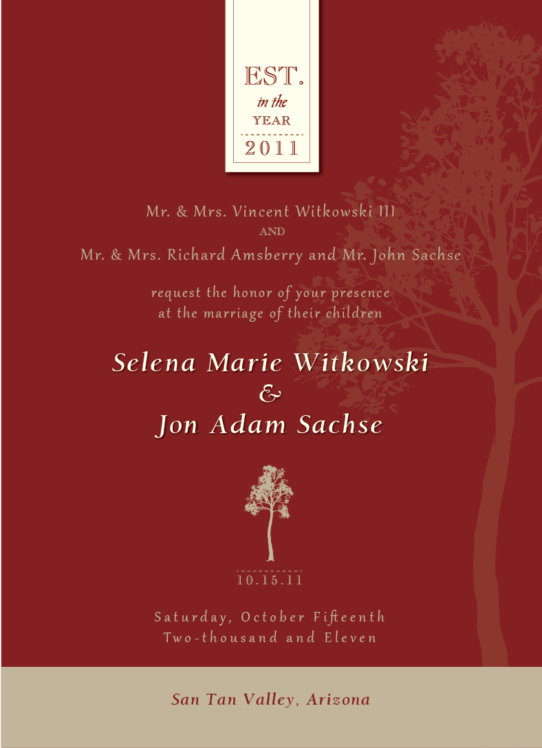 Wedding Invitation