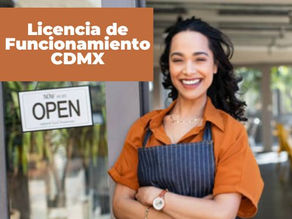 Licencia de Funcionamiento de Negocio CDMX