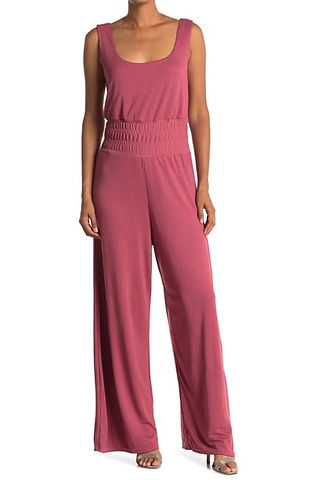 Sleeveless waist jumpsuit
