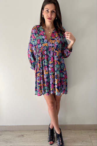 Abbesses Robe Femme En Robe Courte Dans La Rue Robe Courte Imprimé