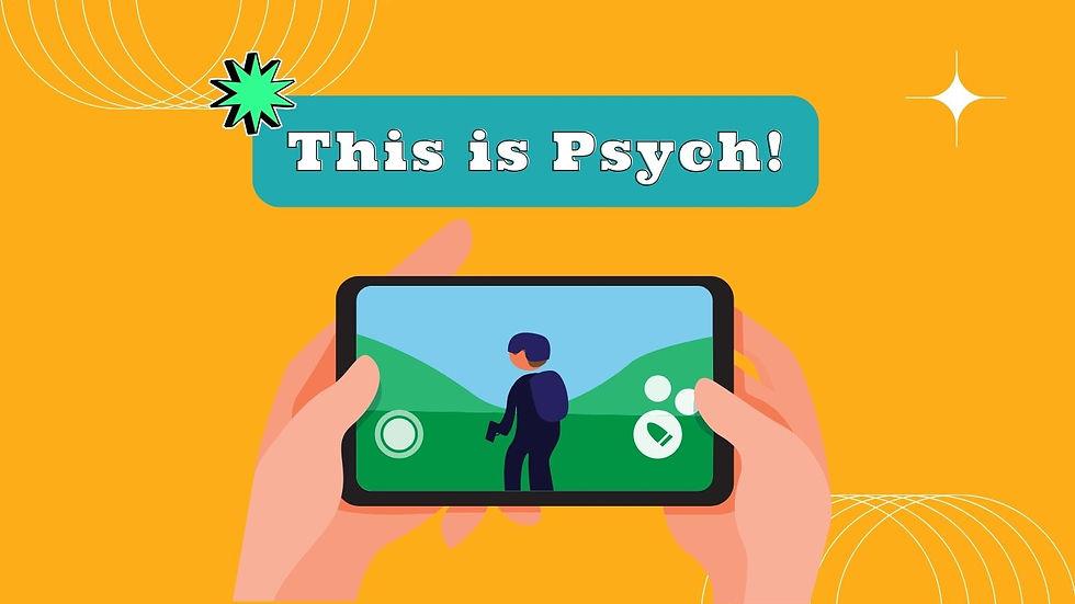 A smartphone with a game-like interface