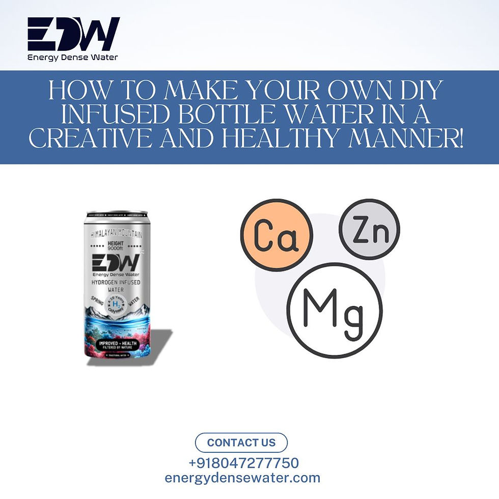 How to Make Your Own DIY Infused Bottle Water in a Creative and Healthy Manner!