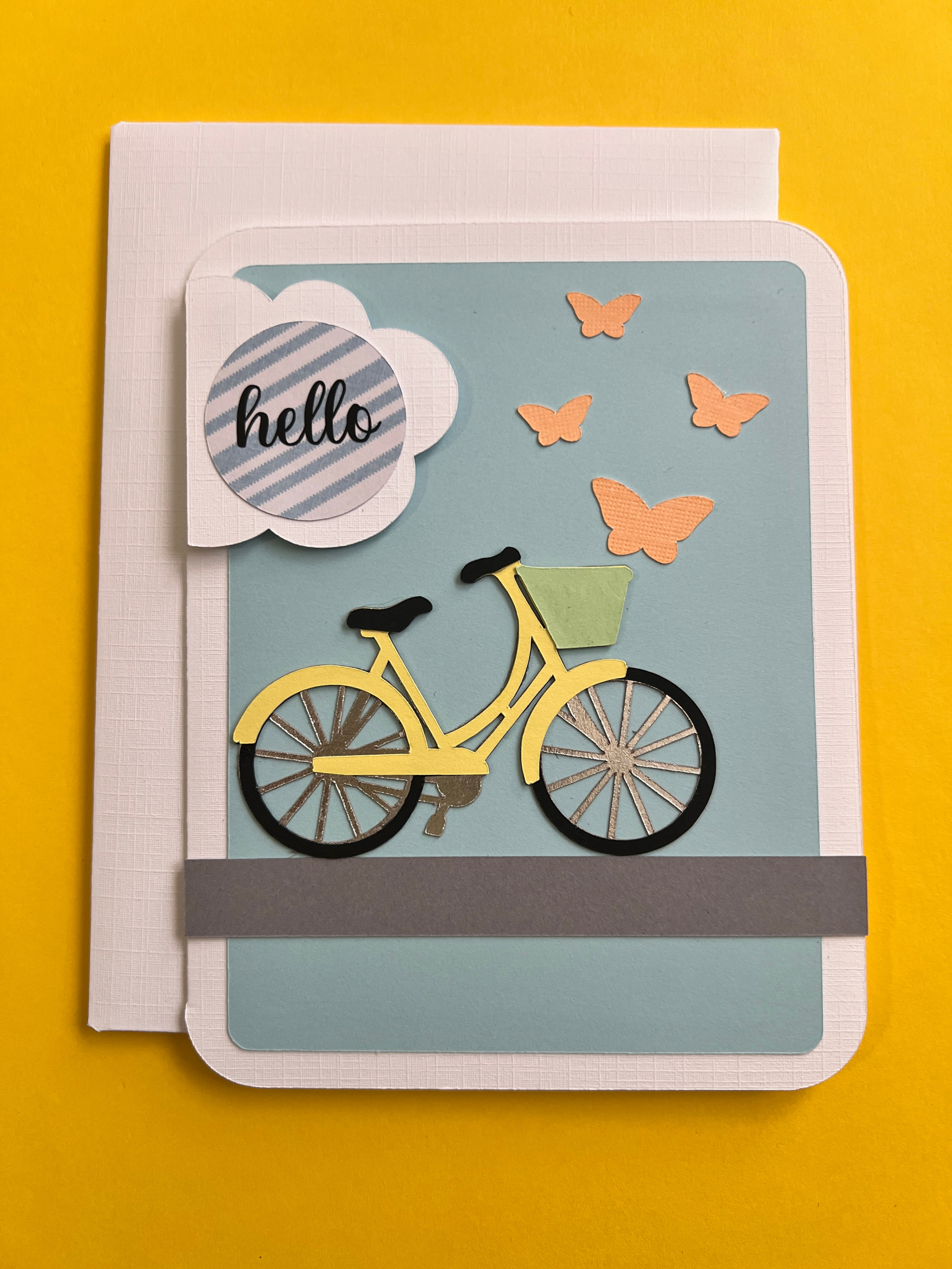 Hello Bicycle Card