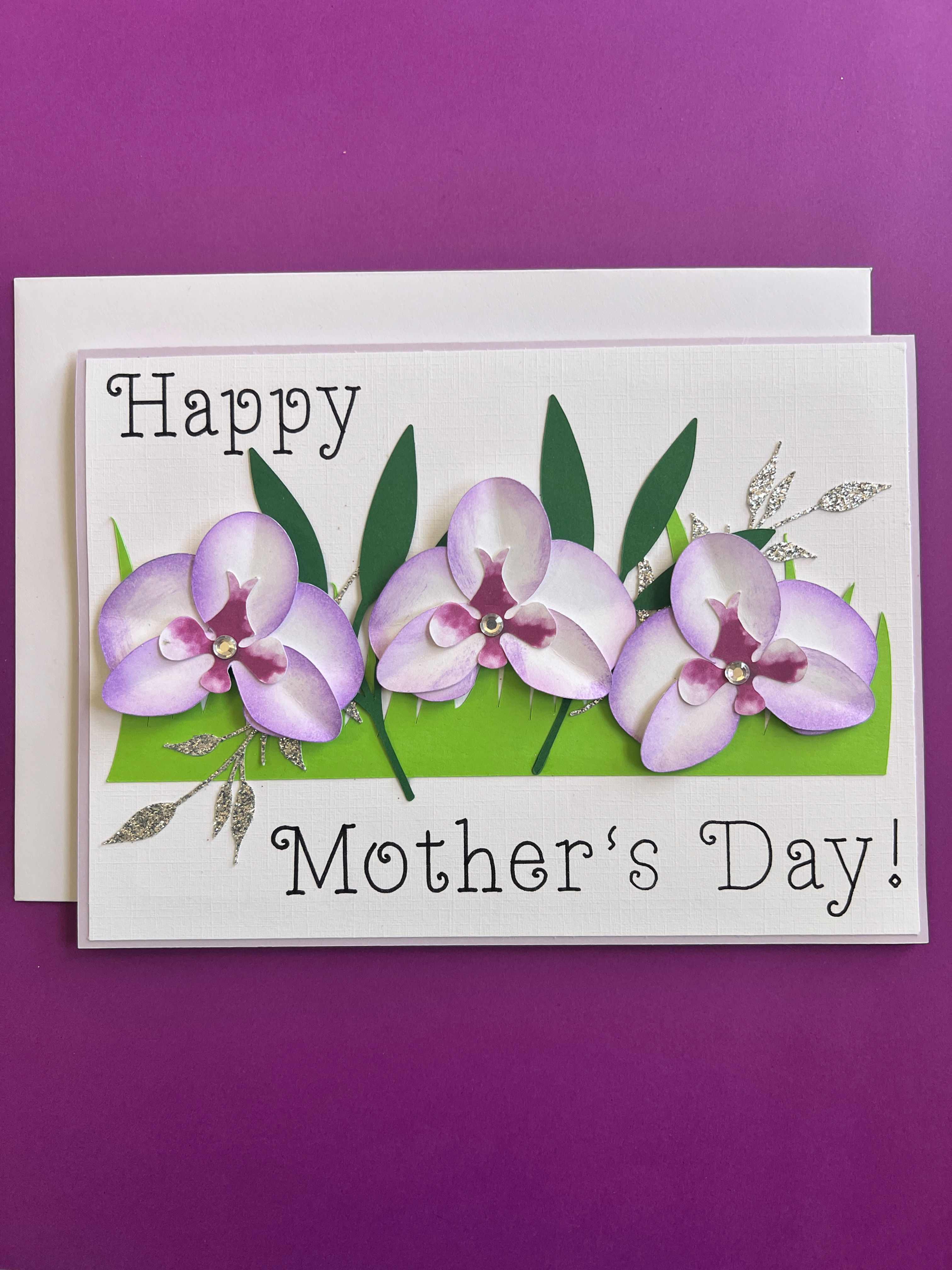 Happy Mother's Day Orchid Card