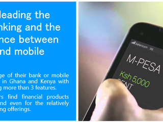 Is Telco (Mobile) and bank (Banking) convergence happening in Africa?