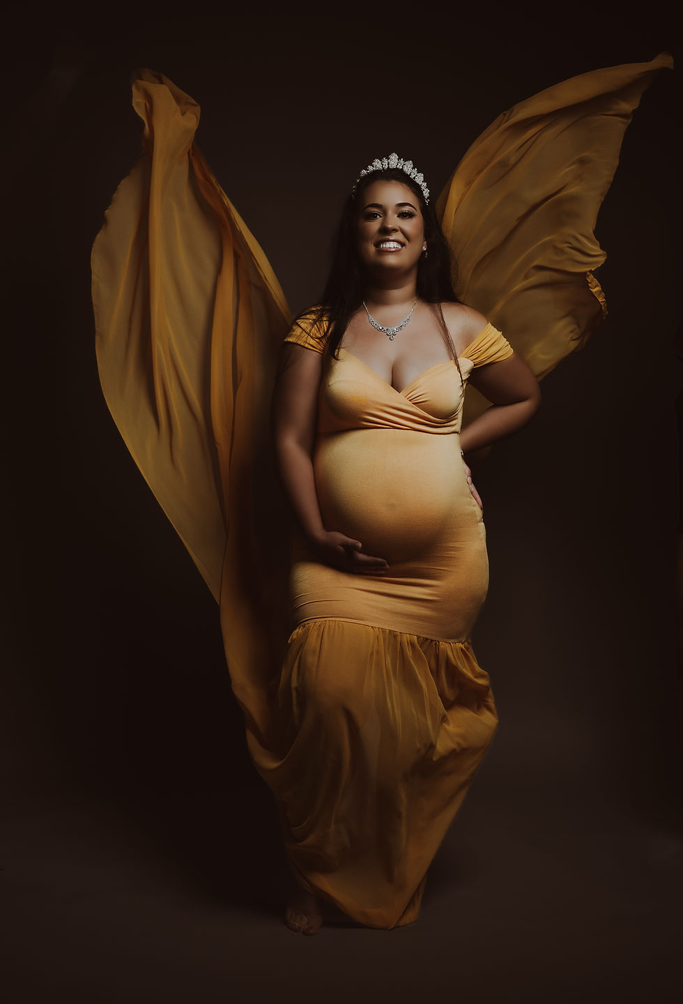 flowy maternity dress photos
