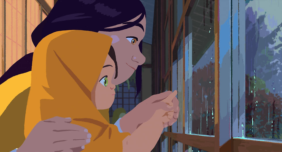Lucille Ainsworth as Amelie in Little Amelie or The Character of Rain (English Dub)