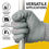 Thumbnail: Heavy Duty Latex Anti-Slip Work Gloves 12 Pairs Pack