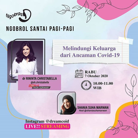 Dr Christabella: Sebelum Ada Vaksin, Jaga Imunitas & Disiplin 3M Selama Pandemik