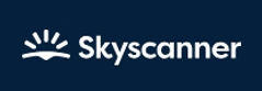 skyscanner link und logo des vergleichsportals