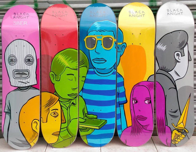 Black Knight Skateboards 2016
