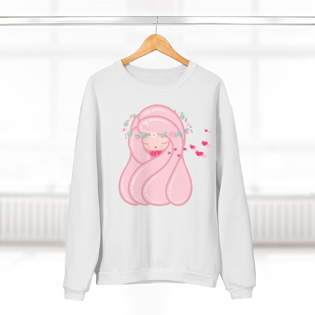 Flying Hearts - Unisex Crew Neck Sweatshirt 