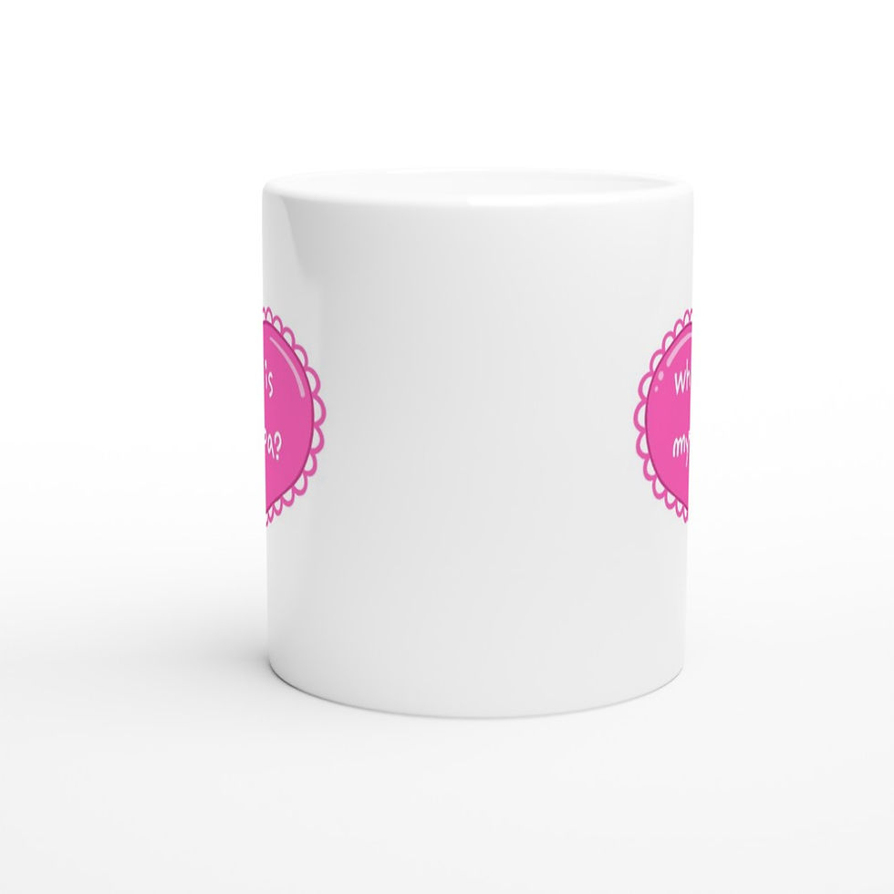 Miniatura: 🩷 'Where Is My Oppa?' Mug ☕ | Valentine's Day | A Gift to Yourself!