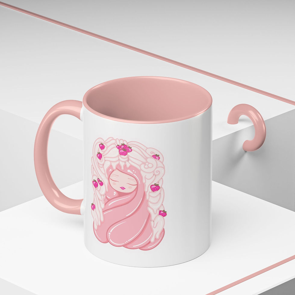 Miniatura: Strawberry Kodama Mug