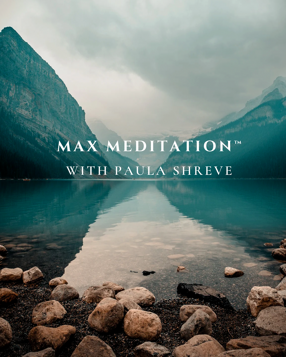Relax. Reset. Reconnect with Max Meditation™