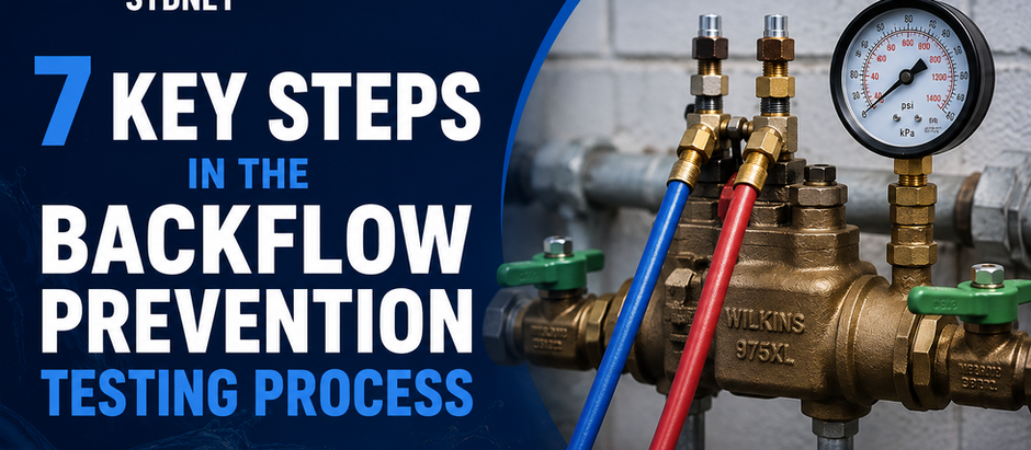 7 Key Steps in the Backflow Prevention Testing Process