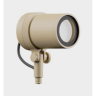 Projecteur d’extérieur Lodes Focus, CRI ≥90, finition Champagne