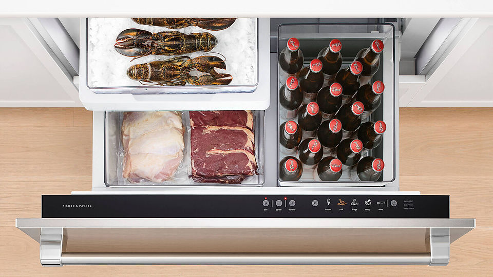 cooldrawer fisher & paykel mode réfrigérateur