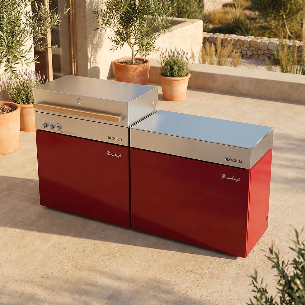 cuisine outdoor haut de gamme modulable Flammkraft