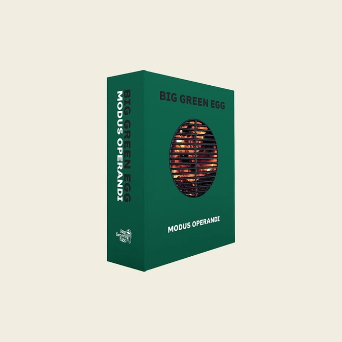 Livre de recettes Modus Operandi Big Green Egg